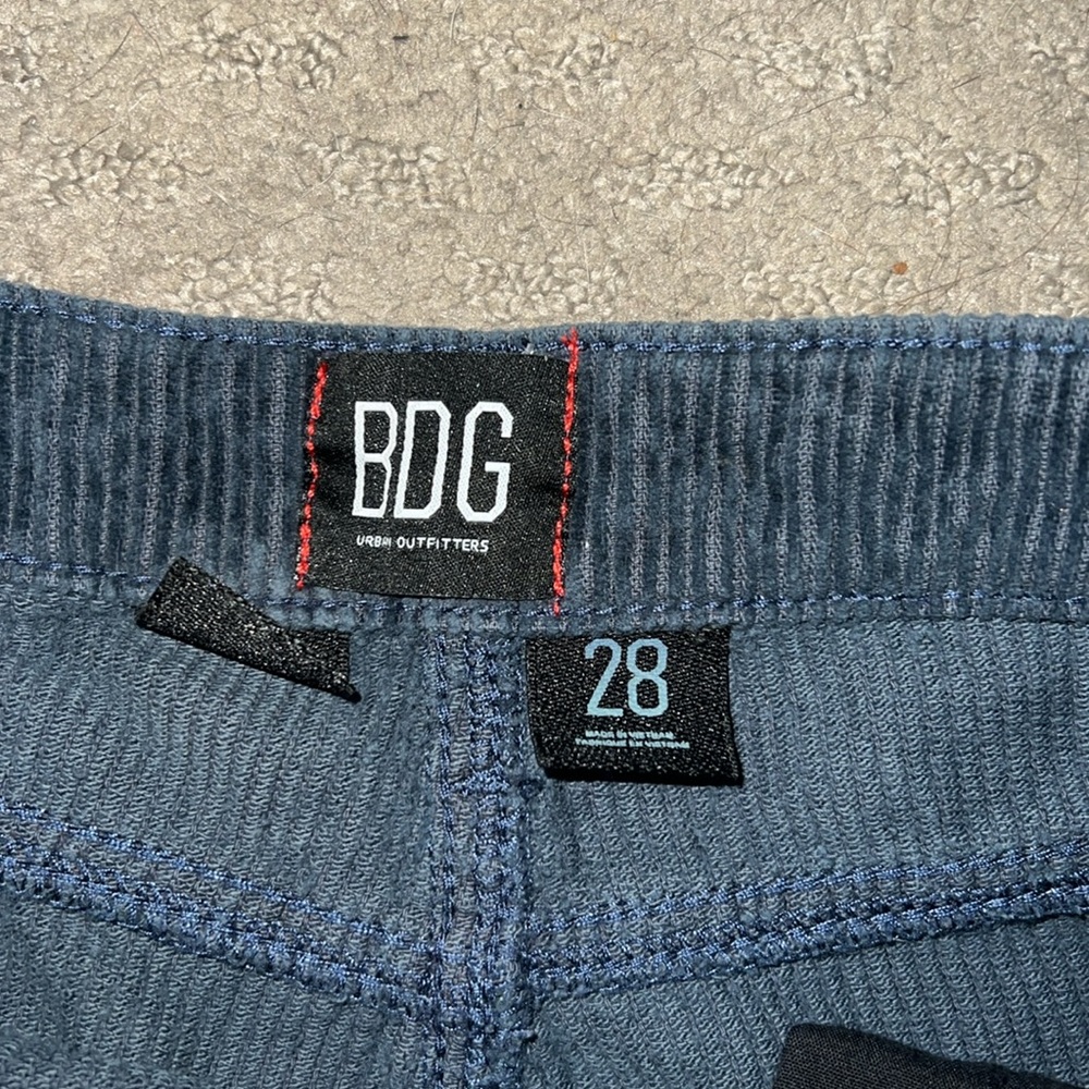 Urban outfitters BDG, navy blue corduroy pants - Picture 2 of 8